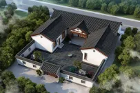 MS104款一层别墅图纸15mX15m