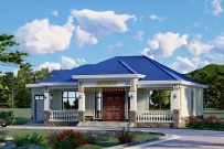 MS102款一层别墅16.2mX11.2m图纸